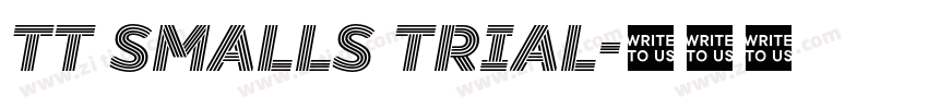 TT Smalls Trial字体转换